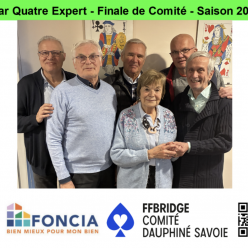 Open/4 Expert. Finale de Comité